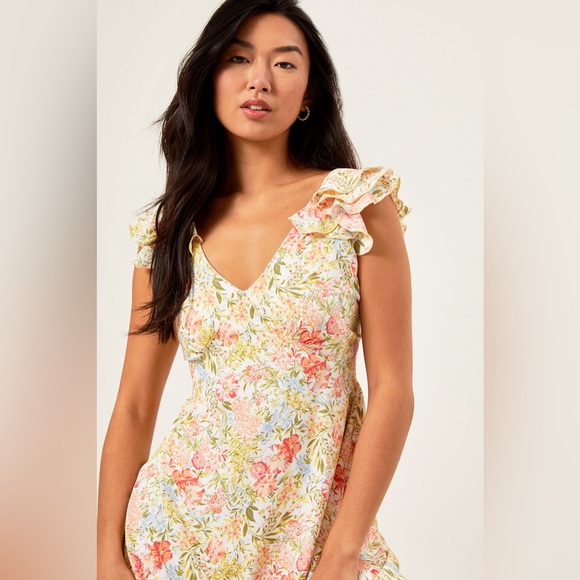 New with tags Altar’d state Parker floral mini dress - Picture 3 of 4